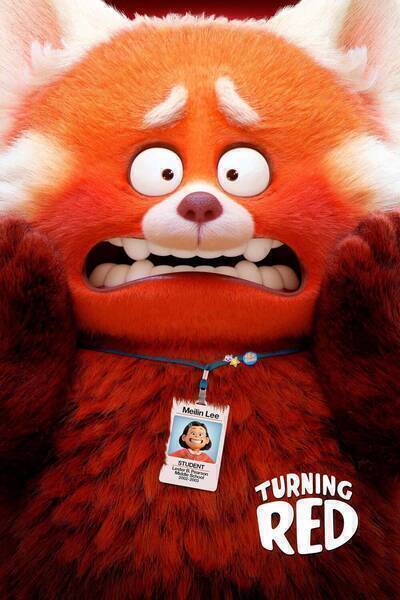 Turning Red Hindi Dubbed Movie Poster (2022)
