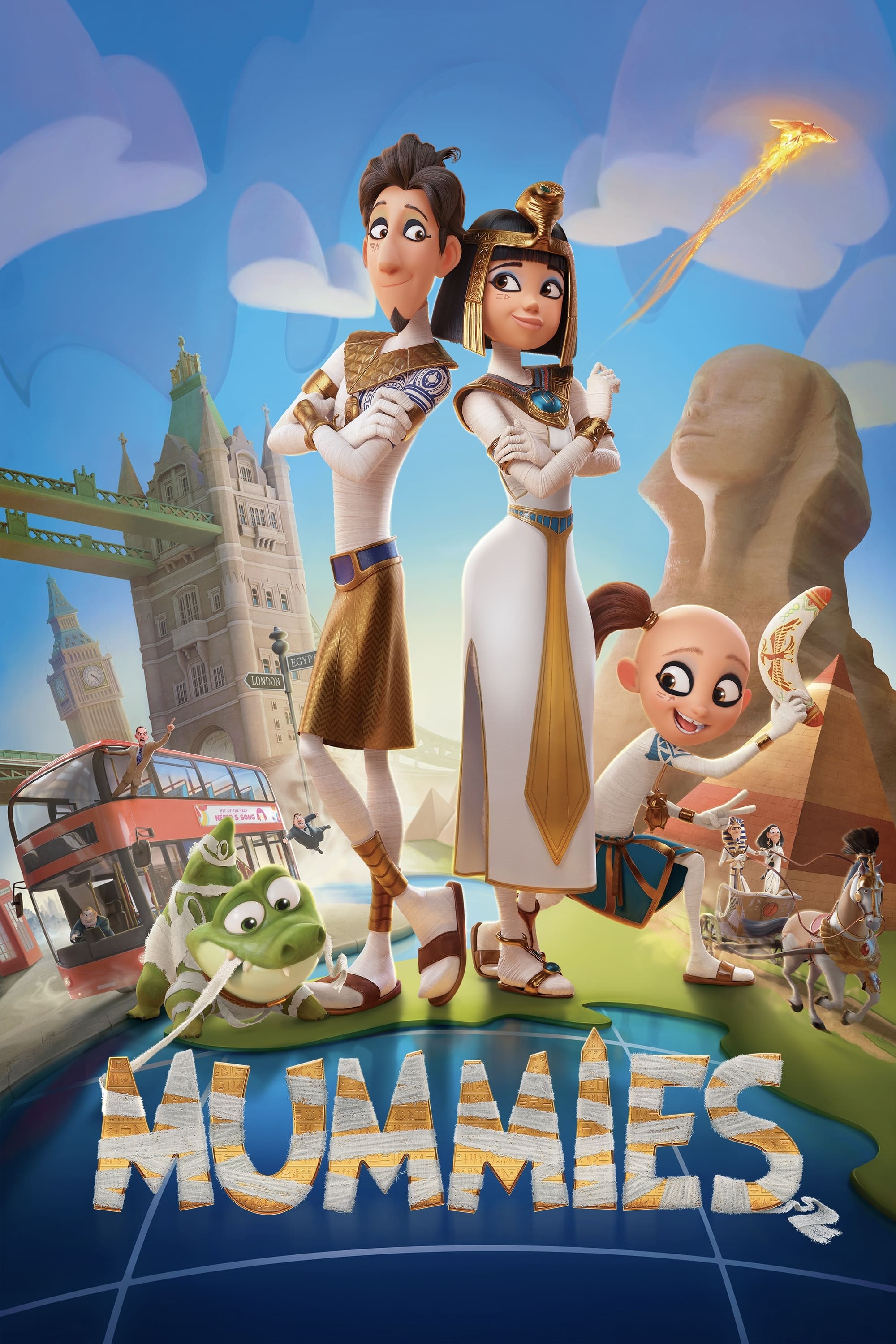 Mummies Hindi Dubbed Movie Poster (2023)