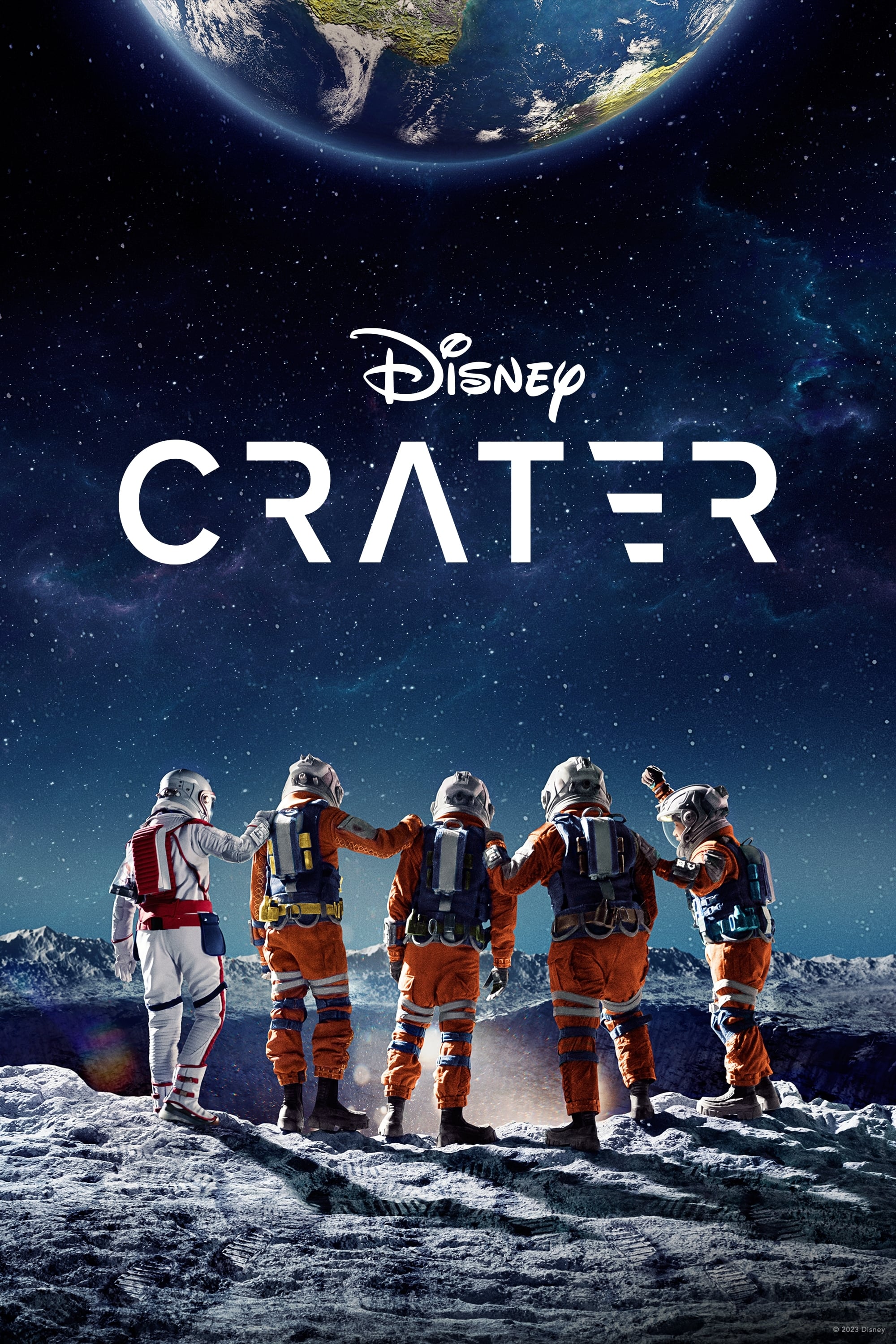 Crater Hindi Dubbed Movie Poster (2023)
