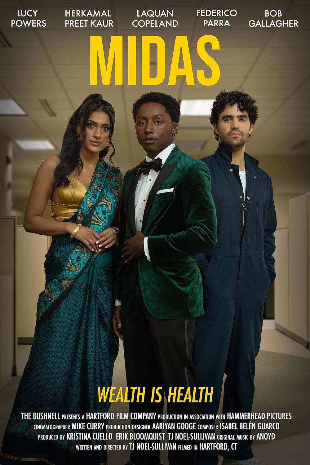 Midas Hindi Dubbed Movie Poster (2024)