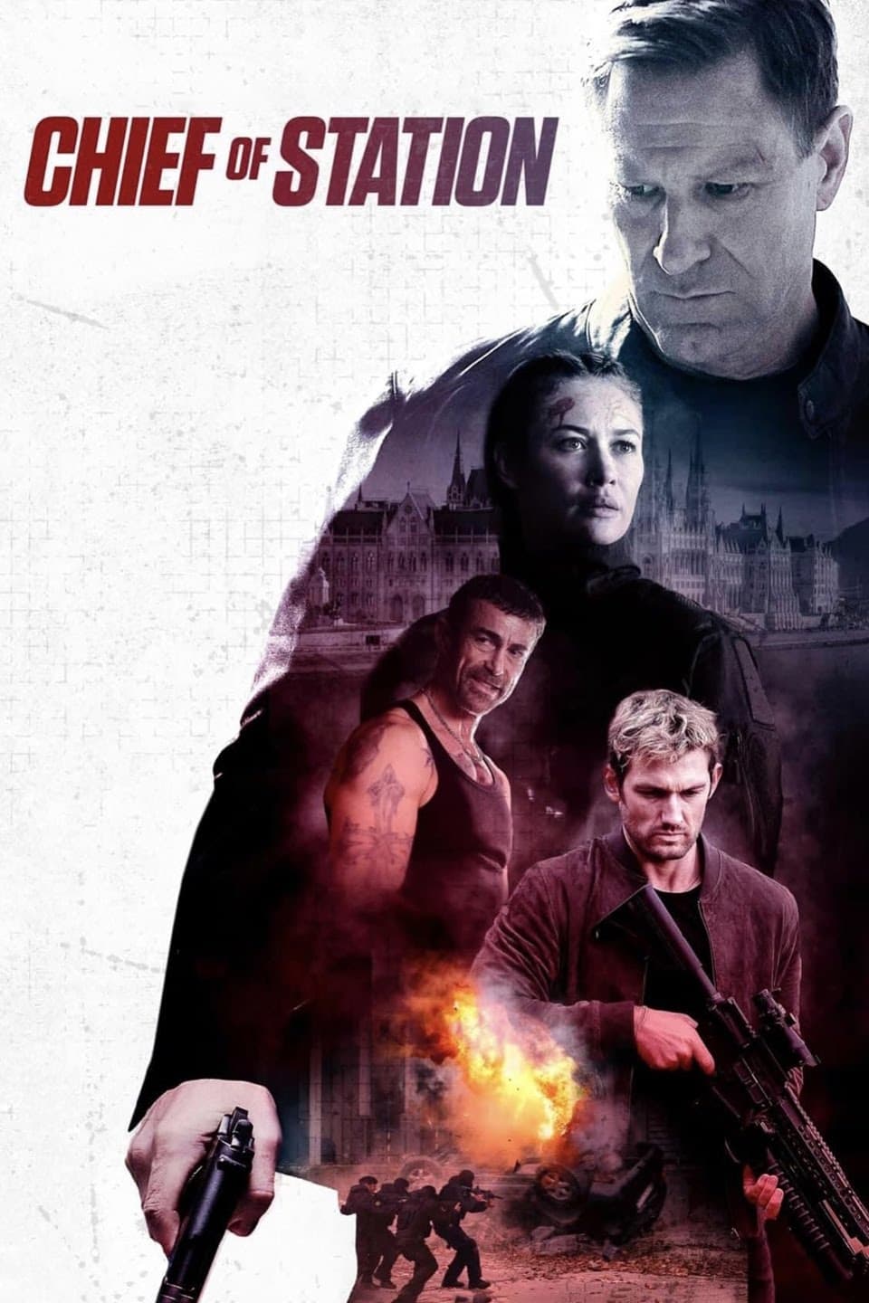 Chief of Station Hindi Dubbed Movie Poster (2024)