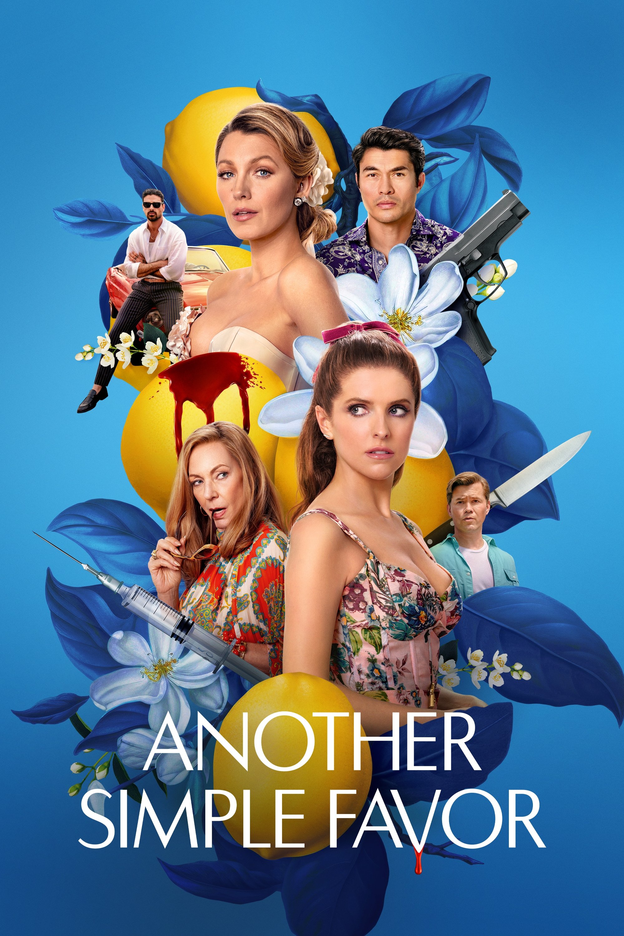 Another Simple Favor Hindi Dubbed Movie Poster (2025)