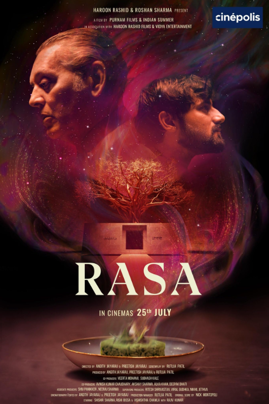 Rasa Hindi Dubbed Movie Poster (2025)