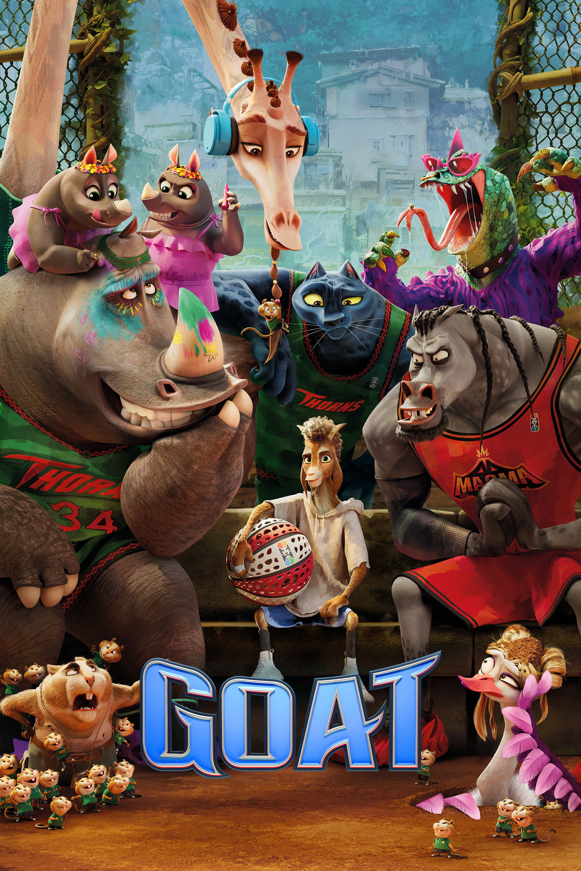 GOAT Hindi Dubbed Movie Poster (2026)