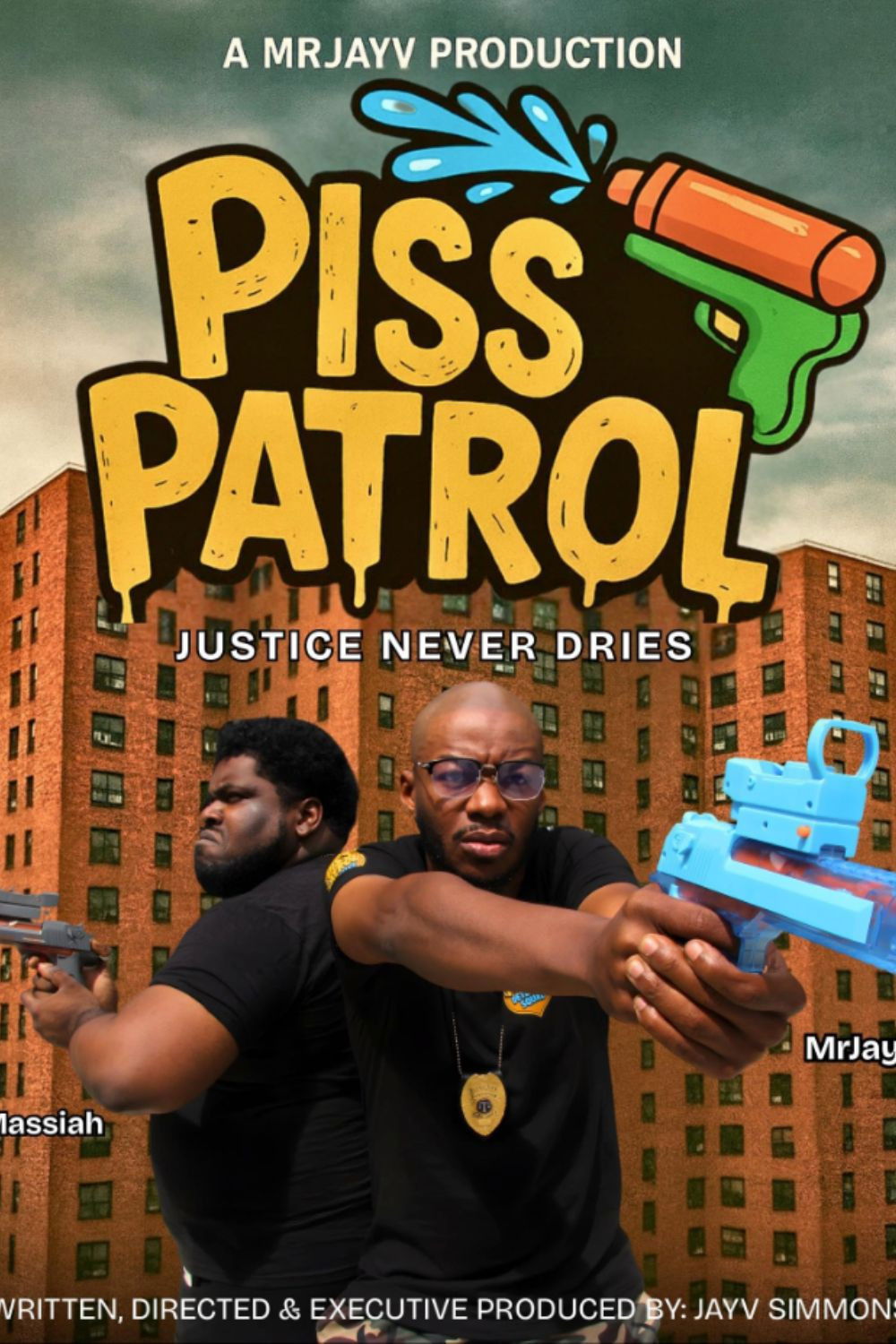 Piss Patrol Hindi Dubbed Movie Poster (2026)